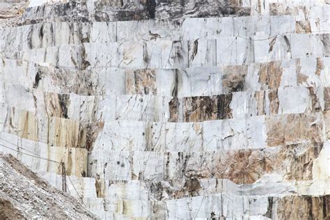 Carrara marble quarry stock photo. Image of quarry, region - 126092260