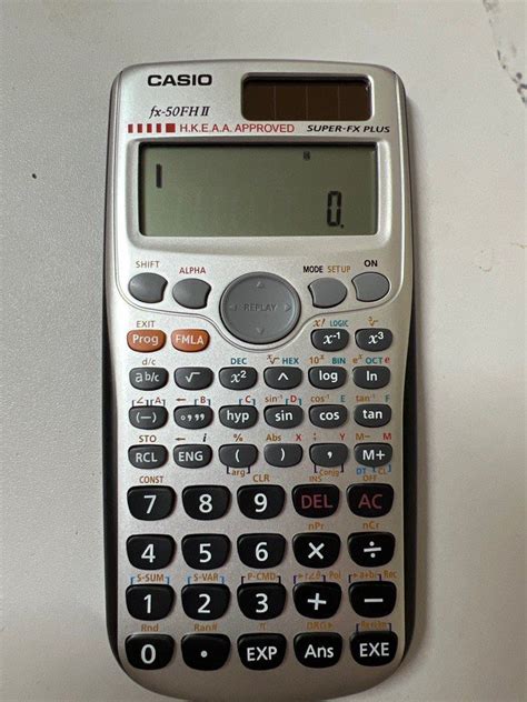 Casio Calculator Fx Fh Ii Hkeaa Approved Carousell