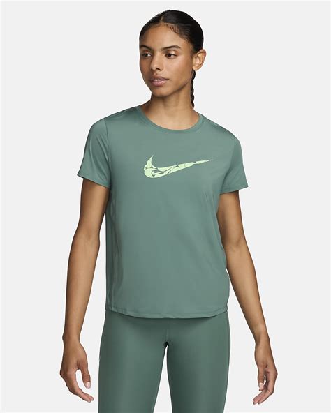 Haut de running à manches courtes Dri FIT Nike One Swoosh pour femme