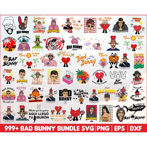 Bad bunny ultimate bundle svg, bundle bad bunny svg, eps, pn - Inspire ...