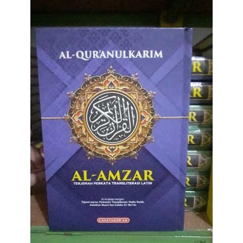 Jual Al Quran Terjemah Perkata Transliterasi Latin Tajwid A5 Shopee