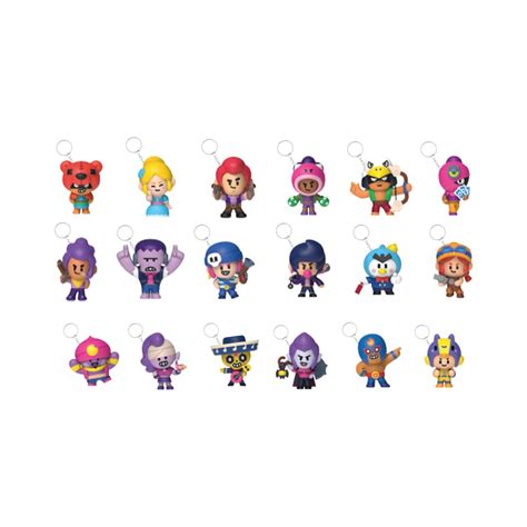 브롤스타즈 랜덤 키링 1P – LINE FRIENDS SQUARE