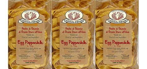 Amazon Rustichella D Abruzzo Pasta Pappardelle Egg Oz Pack