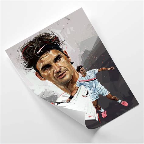 Plakat Feeby Roger Federer Dmitry Belov X Feeby Sklep Empik