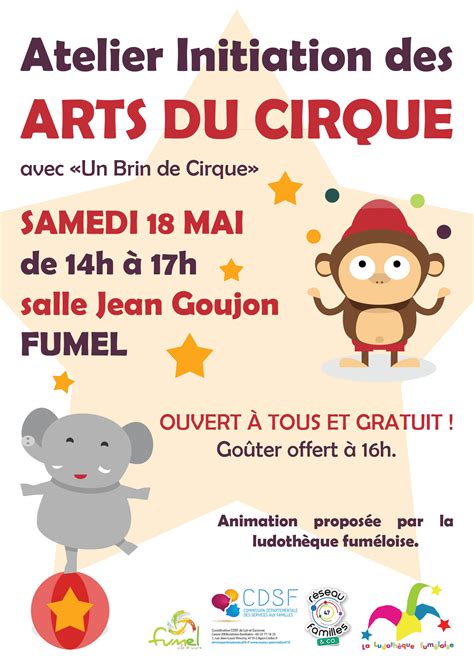 Atelier Initiation Des Arts Du Cirque