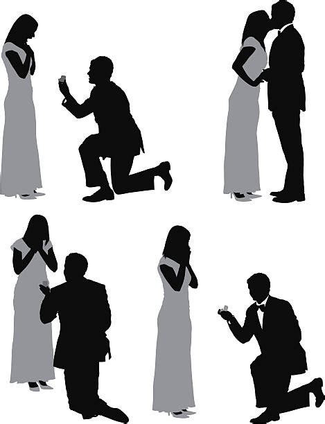 Kneeling Kissing Illustrations Royalty Free Vector Graphics And Clip Art