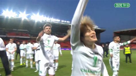 VIDEO Behind The Scenes As Celtic Win League