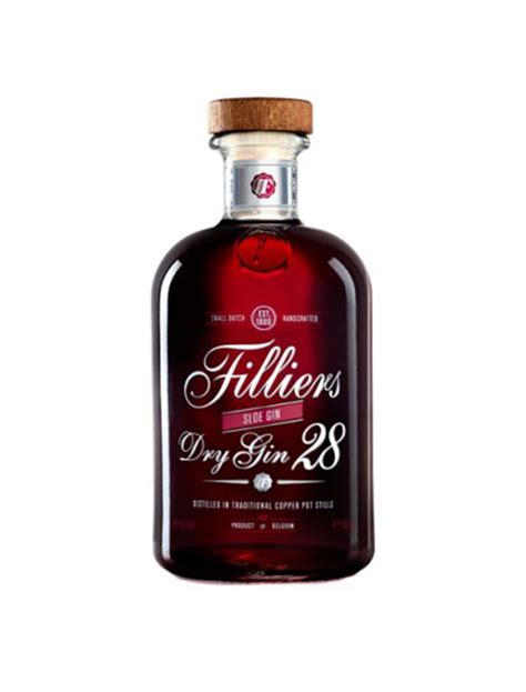 Filliers Dry Gin Sloe Gin Liter Drankdiscounter