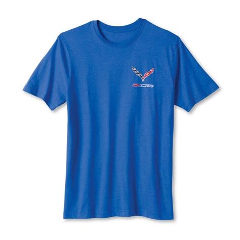 C7 Corvette Z06 T Shirt Heather Blue