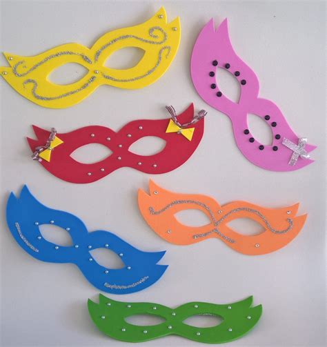 Modelos De Mascaras De Carnaval