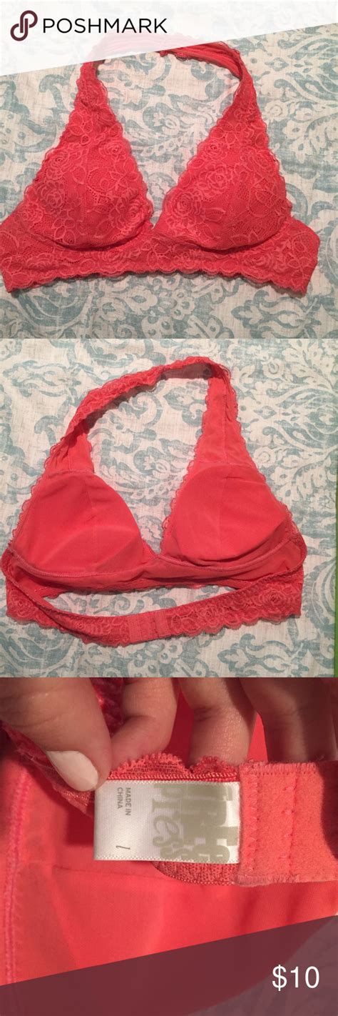 Coral Halter Lace Bralette From Nordstrom Rack Halter Lace Bralette From Nordstrom Rack Similar