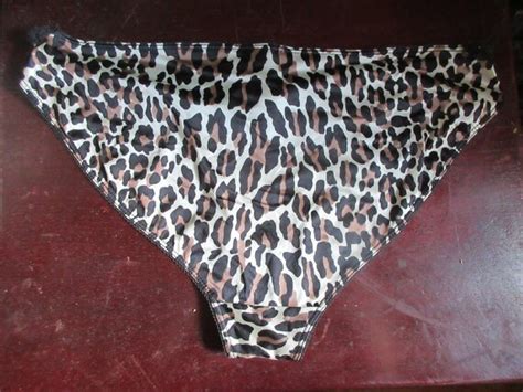 Vintage Vanity Fair S Leopard Print Bikini Nylon Gem