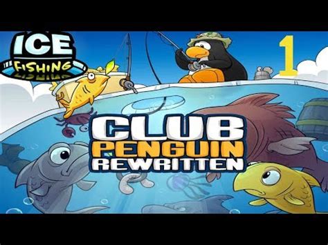 Club Penguin Rewritten Ice Fishing Part Trying Getting All Stamps