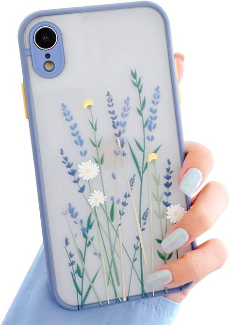 Amazon Ownest Compatible With IPhone XR Case For Clear Flowers