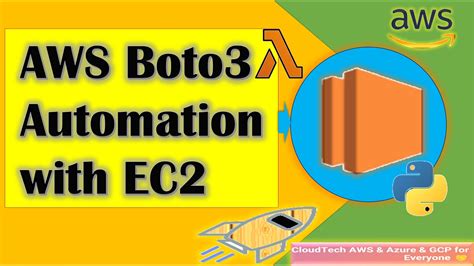 Aws Boto3 Automation For Ec2 Instance With Python Create Ec2 In Aws With Python Boto3 Youtube