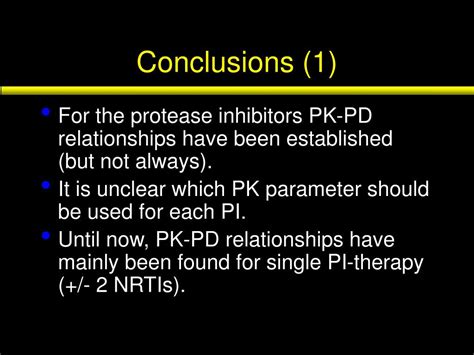 PPT PK PD Relationships For Antiretroviral Drugs PowerPoint