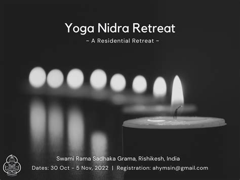 Yoga Nidra Retreat Swami Rama Sadhaka Grama