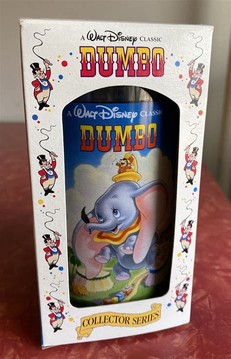 Walt Disney 1994 Collector Series Dumbo Burger King Coca Cola Plastic