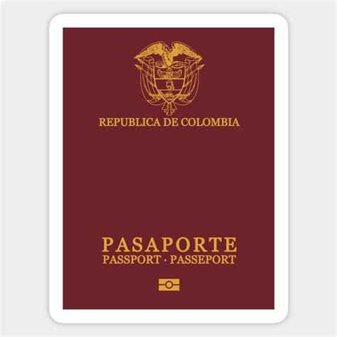 Colombia Passport By Johndawalker In 2024 Passport Custom Magnets Colombia