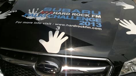 Radio Branding Materials Event Subaru Hard Rock Fm Palm