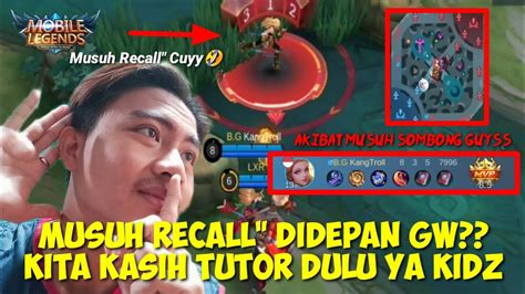 Epic Comeback Tercepat Dalam Sejarah Musuh Recall² Auto Kita Kasih