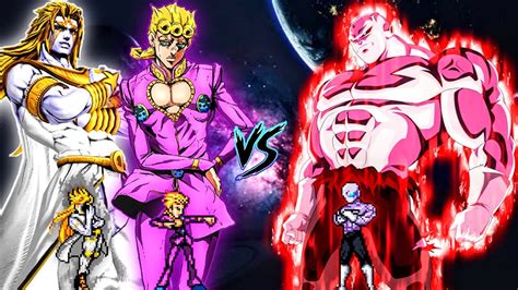 Giorno Ger OP New Dio Over Heaven OP VS Jiren OP All Form In Jump