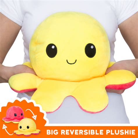 TeeTurtle Big Reversible Octopus Plushie An Award Winning 1 Best