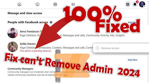 How To Fix Can T Remove Admin Page Fix This Admin Is Pending