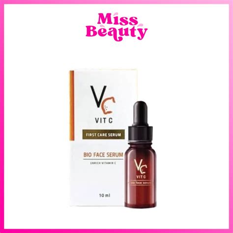 ขวด10กรัม วิตซี น้องฉัตร Vc Vit C Bio Face Serum Shopee Thailand