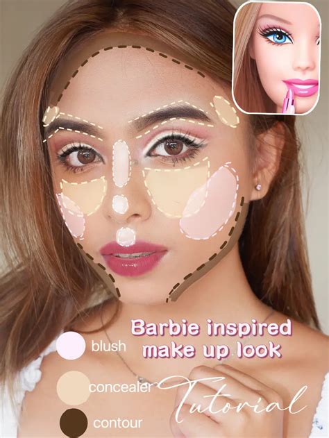 Barbie Inspired Make Up Look Tutorial Gallery Posted By Mae Lemon8