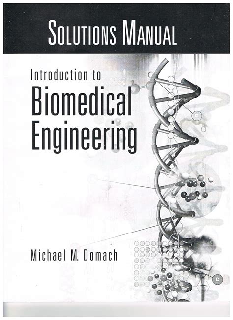 Introduction To Biomedical Engineering Domach Michael Amazon In Books