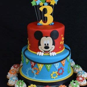 Mickey Mouse Clubhouse Birthday Cakes Mickey Mouse Theme Cake K Noelle