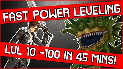 Look Fast Power Leveling In Final Fantasy Remastered Exp Farming