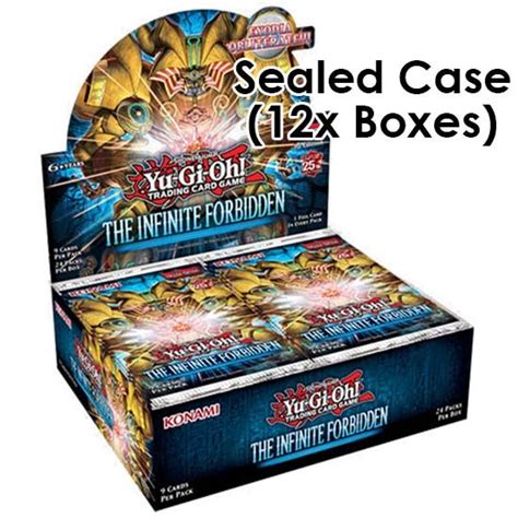 Pre Order The Infinite Forbidden Booster Case X Boxes Yu Gi Oh