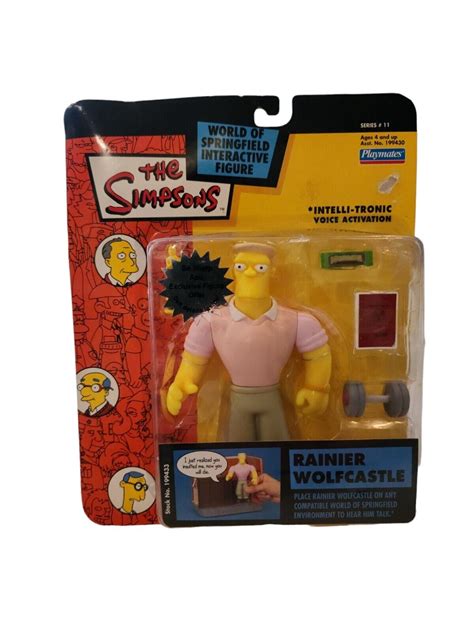 Simpsons World Of Springfield Figure Rainier Wolfcastle Playmates