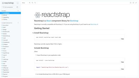 Best React Component Libraries For Bootstrapbrain