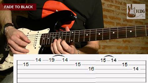 How To Play Fade To Black Metallica Guitar Tab Lesson By Mario