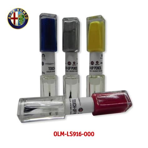 Lakstift Alfa 916 kleur 130 Rosso Alfa - Officina La Mosca