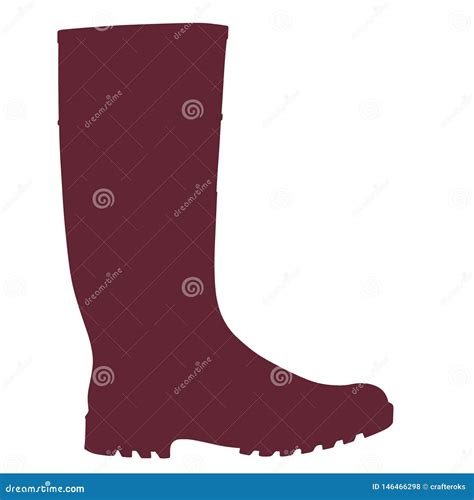 Rain Boots Vector Eps Hand Drawn Vector Eps Logo Icon Crafteroks