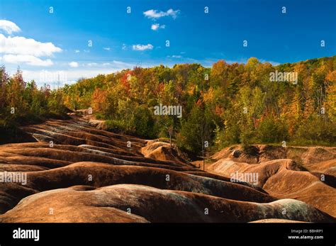 Badlands Caledon Ontario Canada Stock Photo - Alamy