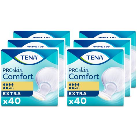 Tena Comfort Proskin Extra Protection Anatomique Pack De Sachets