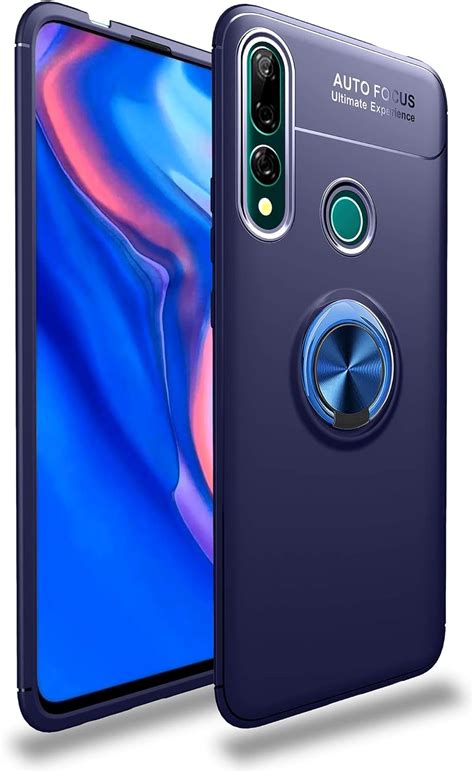 LOGANZ Funda Para Huawei Y9 Prime 2019 Carcasa Fregar TPU Silicona Case