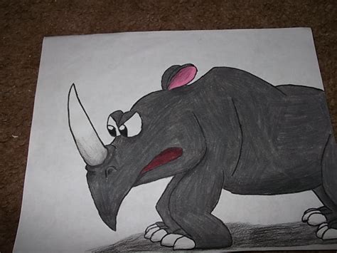 Rambi rhino by Nintendoofah64 on DeviantArt