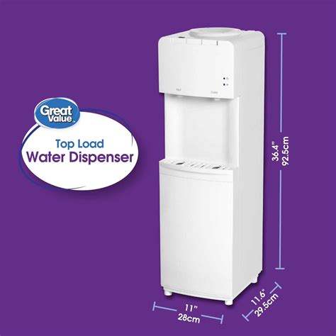 Great Value Top Loading Hot Cold Temperature Water Dispenser Home Office Supplies On Sale