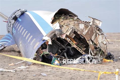 Orang Tewas Dalam Kecelakaan Pesawat Azerbaijan Menabrak Burung