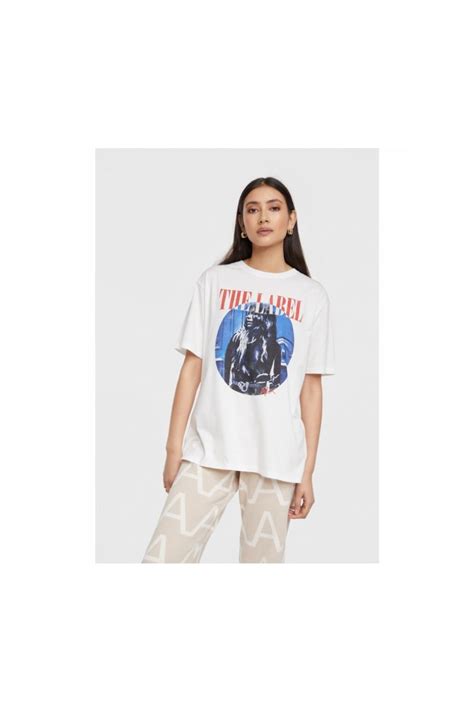 Alix The Label Photoprint T Shirt White Online Kopen Bij Ldh Moda