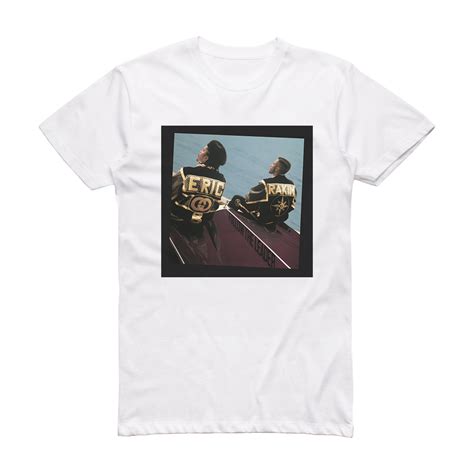 Eric B And Rakim Follow The Leader Album Cover T Shirt White Album