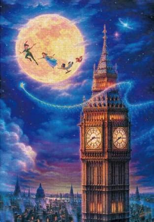 Jigsaw Puzzle Moonlight Collection Moonlight Fly Peter Pan 1000 Piece