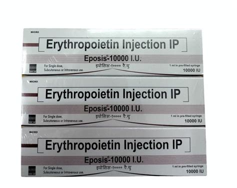 Eposis Iu Erythropoietin Injection Prescription At Rs Piece