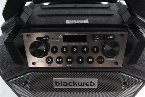 Blackweb Portable Bluetooth Party Speaker Atelier Yuwaciaojp